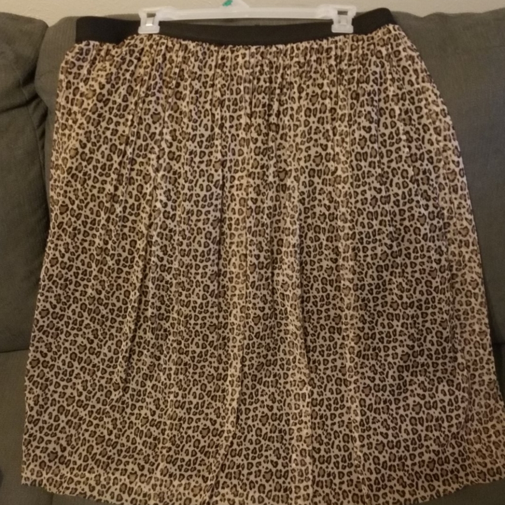 A New Day Leopard Skirt